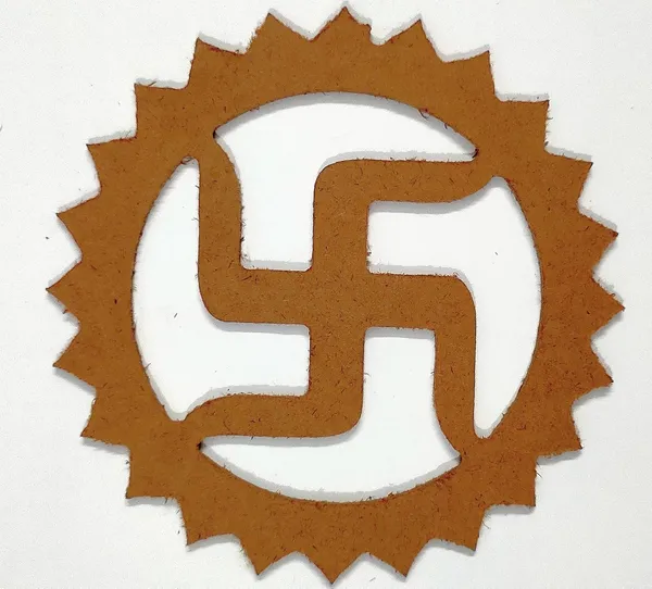 Brown_Swastik_Cutouts_MDF_For_Art_And_Craft_Science_Project_Home_Decoration