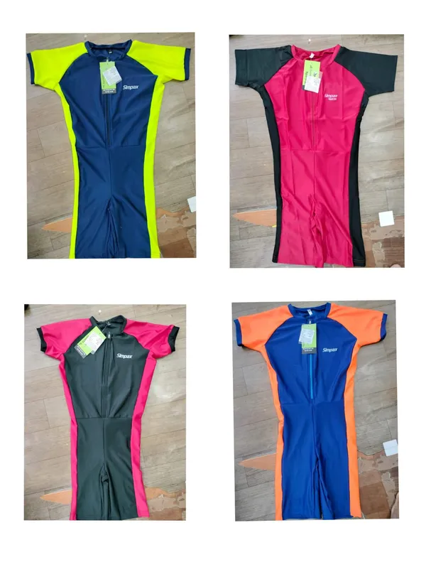SIMPAX_Skating_&_Swimming_Suit_For_Women,_Plain_Lycra