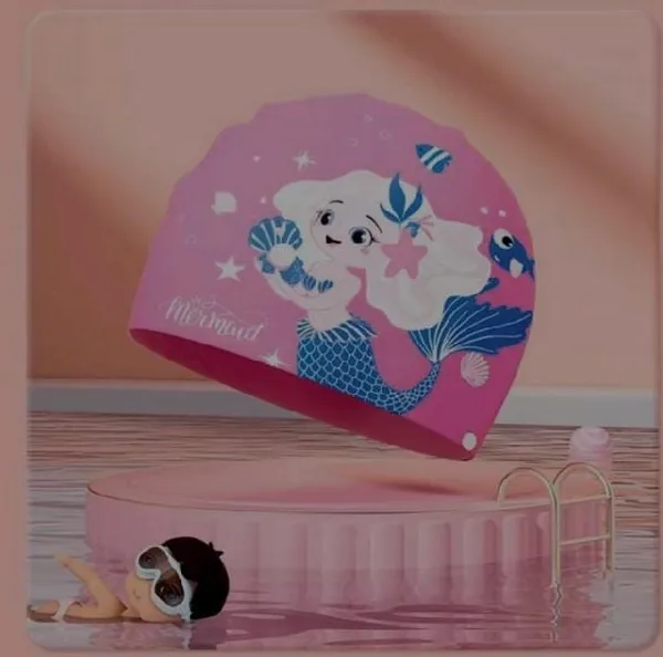 KONEX_Swimming_Cap_For_Girls,_Kids
