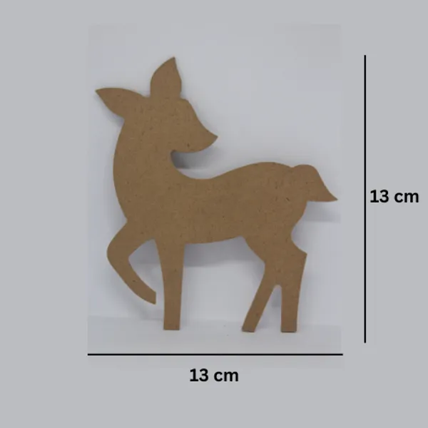 Brown_Deer_Cutouts_MDF_For_Art_And_Craft_Science_Project_Home_Decoration_(Pack_Of_2_)_Size_13_cm_X_13_cm_with_colors_and_brushes.