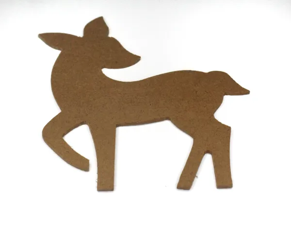Brown_Deer_Cutouts_MDF_For_Art_And_Craft_Science_Project_Home_Decoration_(Pack_Of_2_)_Size_13_cm_X_13_cm_with_colors_and_brushes.