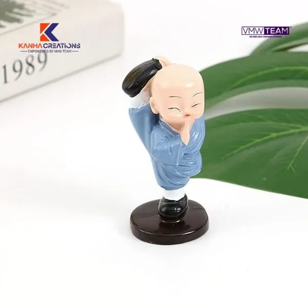 Multicolor_Baby_Monk_Kung-Fu_Buddha_Set_Of_4_Statue