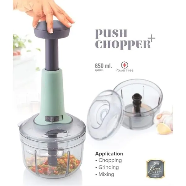 Multicolor_Manual_Hand-Press_Vegetable_Chopper/Cutter_(1000Ml)