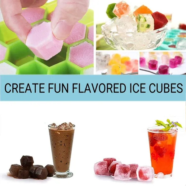 Multicolor_Silicone_Honeycomb_Design_Ice_Cube_Tray