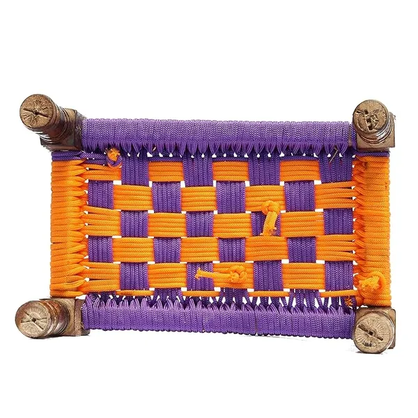 Brown_Laddu_Gopal_Wooden_Khat/_Cot/_Charpai