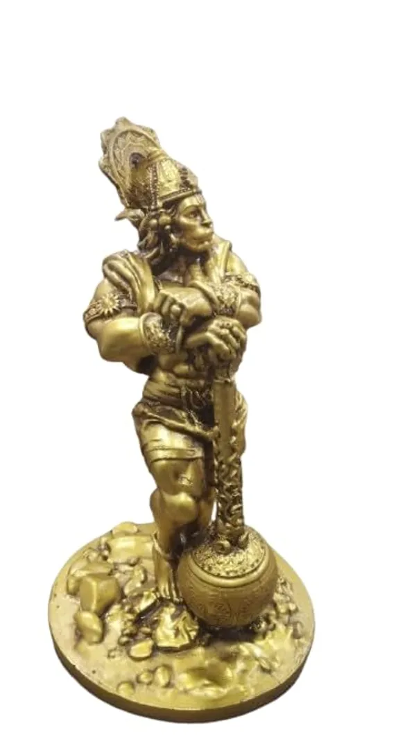 Golden_Resin_Lord_Bahubali_Hanuman_Idol
