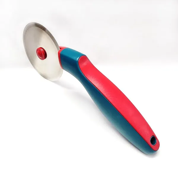 White_Premium_Stainless_Steel_Pizza_&_Roti_Cutter_|_Non-Slip_Ergonomic_Handle_|_Food_Grade