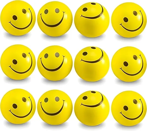 Yellow_Smiley_Stress_Relief_Soft_Balls_(Pack_Of_12)