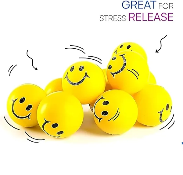 Yellow_Smiley_Stress_Relief_Soft_Balls_(Pack_Of_12)
