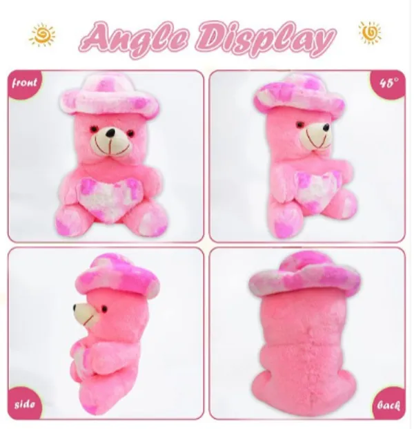 Pink_Huggable_Plush_Teddy_Bear_With_Heart_For_Kids