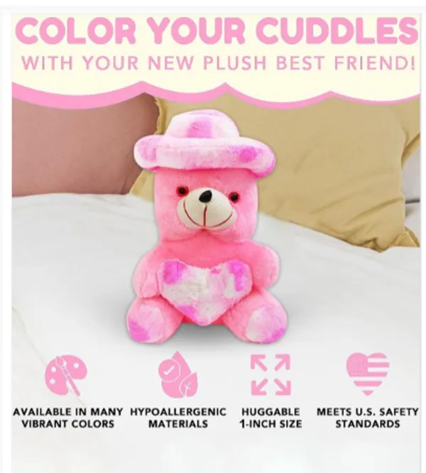 Pink_Huggable_Plush_Teddy_Bear_With_Heart_For_Kids