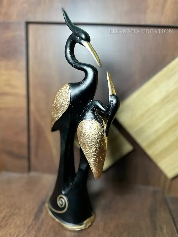 Black_&_Golden_Swain_Pair_Feng_Shui_Love_Bird_Statue