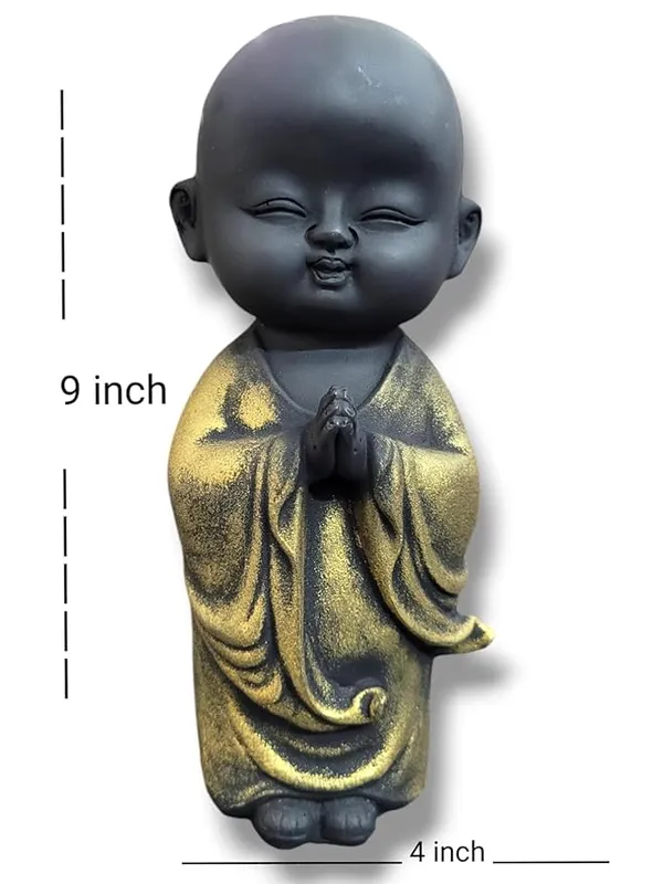 Black_Resin_Meditating_Baby_Monk_Statue_Showpiece_(9_Inch)