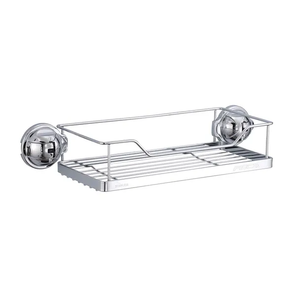 Silver_ABS_Stainless_Steel_Rack_Set_With_Suction_Cup