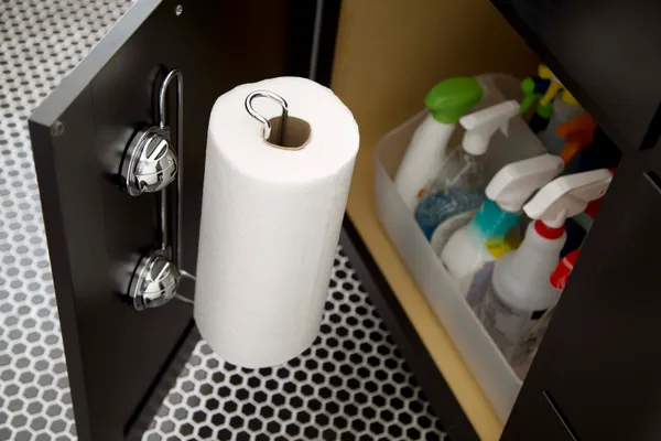 E21_Earl_Suction_Paper_Roll_Holder_-_Stainless_Steel_-_Capacity:_0.5_kg