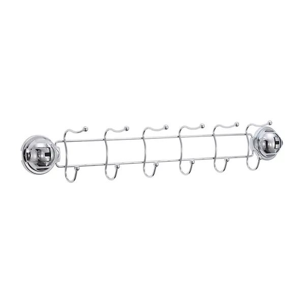 E6_Earl_Coat_Rack_Set_with_2_Suction_Cup_-_Stainless_Steel_-_Capacity:_6_kg