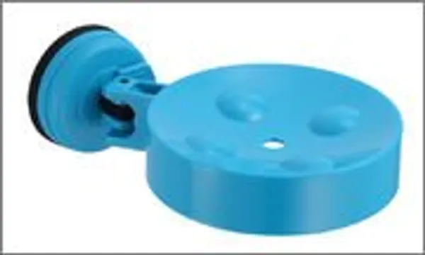 Blue_ABS_Plastic_Round_Soap_Holder
