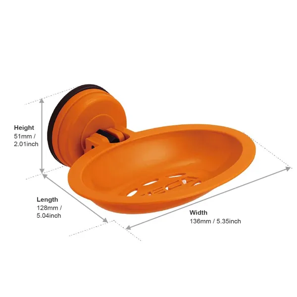 FECA_D2_Diana_Oval_Soap_Holder_-_Orange