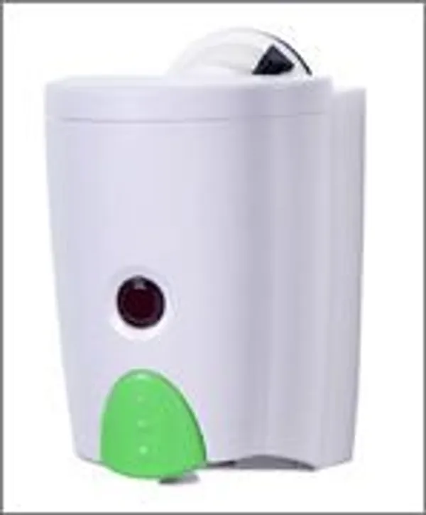 White_&_Green_ABS_Plastic_Dispenser
