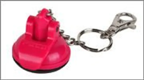Red_ABS_Stainless_Steel_Key_Ring