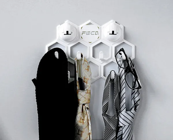 7_Nests_Hooks_-_Suction_-_White_-_Capacity:_8_kg