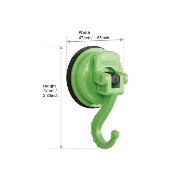 D26_Diana_Suction_Hook_-_4kgs_-_440481_-_Green