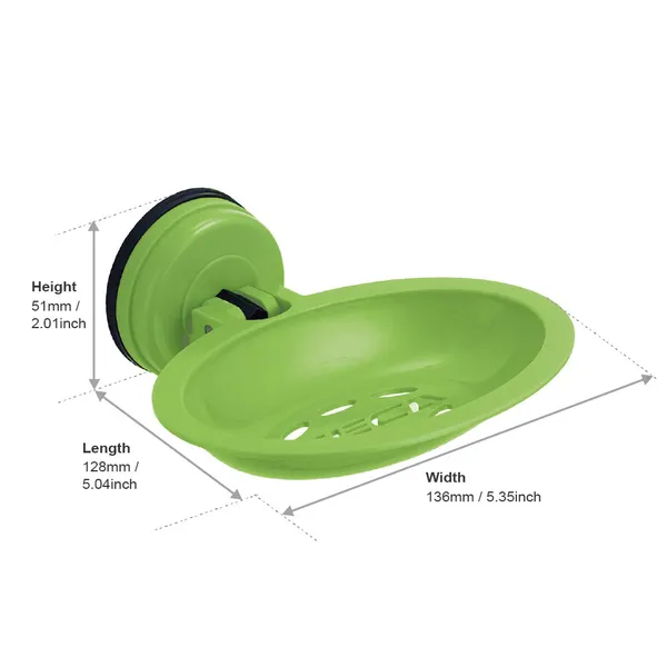 FECA_D2_Diana_Oval_Soap_Holder_-_Green