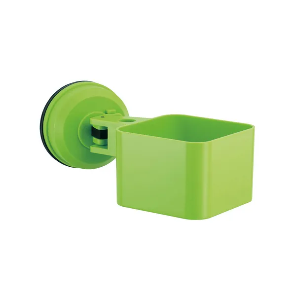 FECA_FE-T1006_No_Drill_Mountable_Catch_All_Holder_for_Keys,_Office_Supplies,_Tumbler,_Small_Plant_Organizer_with_Powerful_Suction_Cup_Mount,_Green