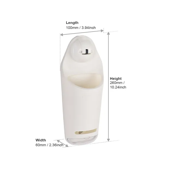 2_kg_Capacity_White_Heat_Resistant_Samurai_Multi_Function_Holder_with_Suction_Cup