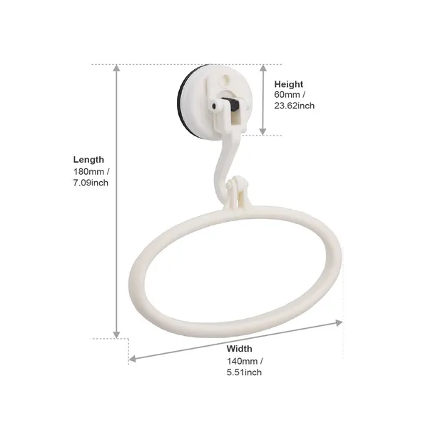2_kg_Capacity_White_Heat_Resistant_Suction_Ring_Holder
