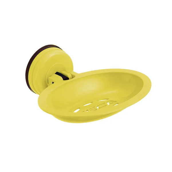 FECA_D2_Diana_Oval_Soap_Holder_-_Pastel_Yellow