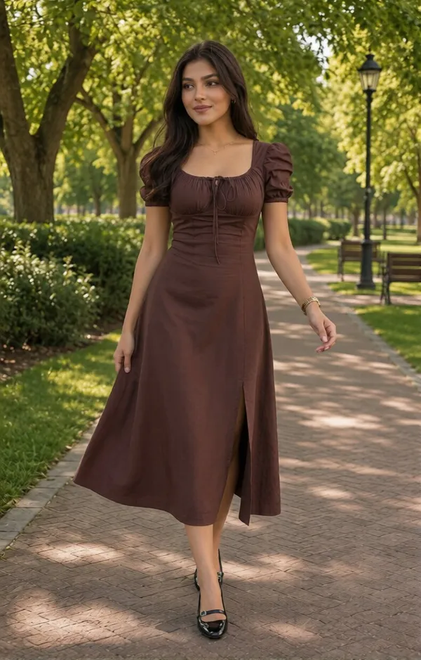 Brown_Bustier_Sundress