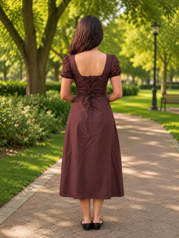Brown_Bustier_Sundress