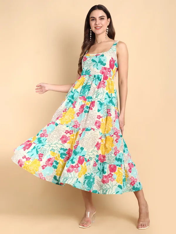 Multicolor_Printed_Cotton_Dress