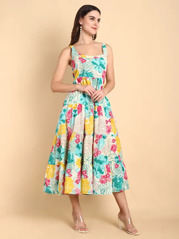 Multicolor_Printed_Cotton_Dress