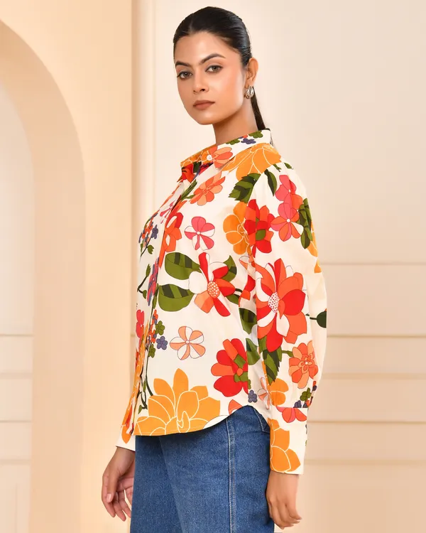 Multicolor_Floral_Printed_Cotton_Shirt