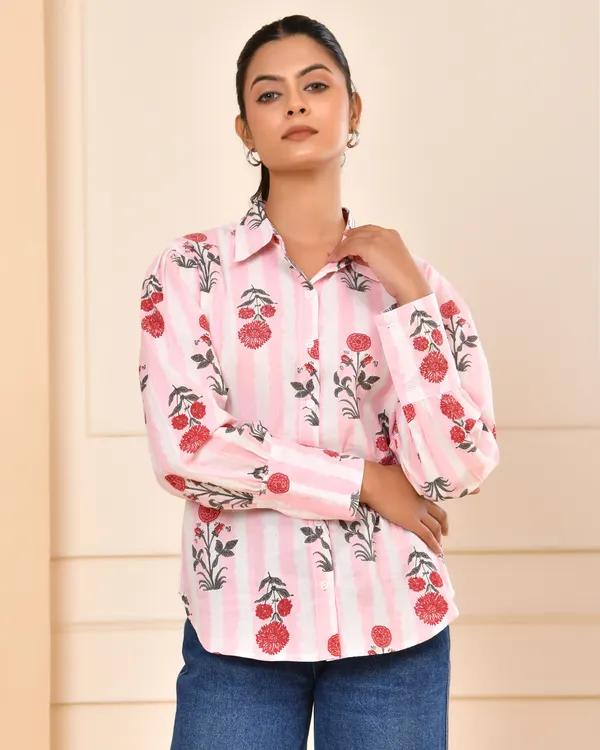 Printed_Asymmetrical_Cotton_Shirt