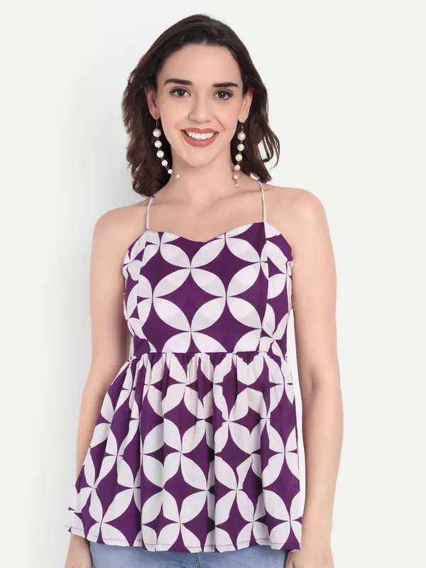 Purple_Geometric_Printed_Top