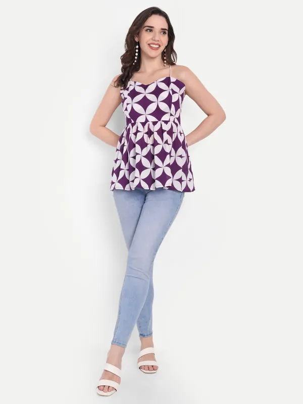 Purple_Geometric_Printed_Top
