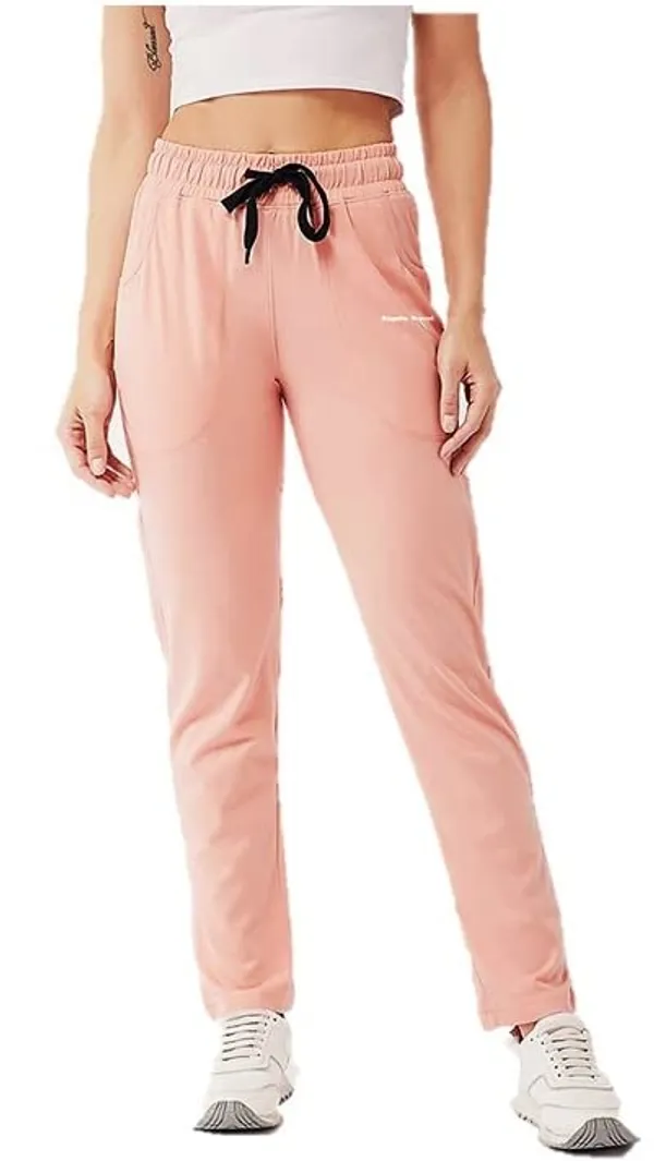 Peach_Cotton_Track_Pant_Casual_Trousers_For_Women