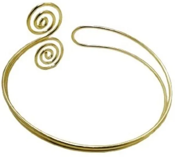 Handmadecraft_Brass_Gold-Plated_Armlet