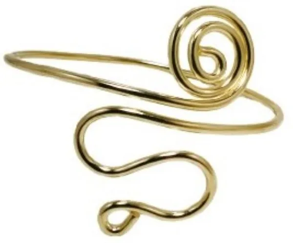 Handmadecraft_Brass_Gold-Plated_Armlet