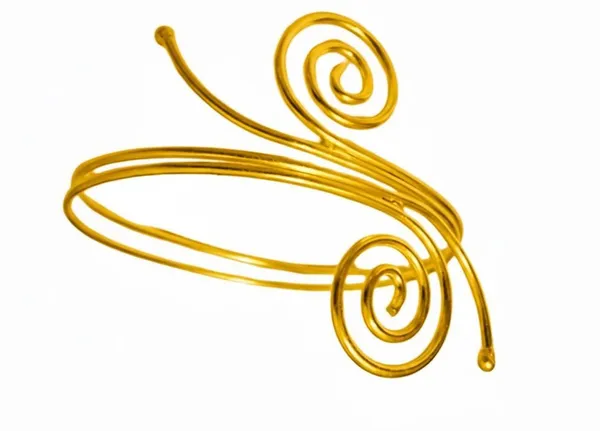 Handmadecraft_Brass_Gold-Plated_Armlet