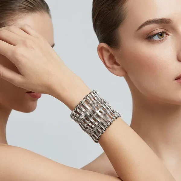 Handmadecraft_Brass_Silver_Kada