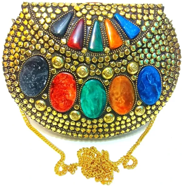 Handmadecraft_Formal,_Party_Multicolor_Clutch