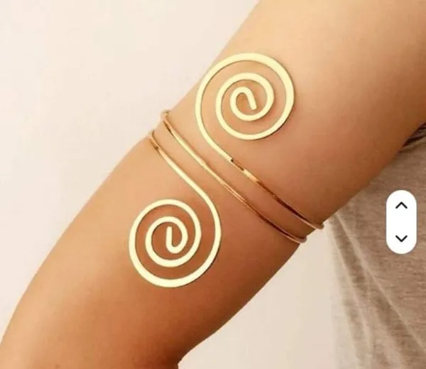 Handmadecraft_Brass_Gold-Plated_Armlet