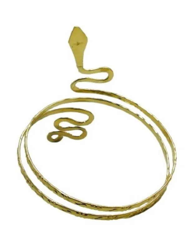 Handmadecraft_Brass_Gold-Plated_Armlet