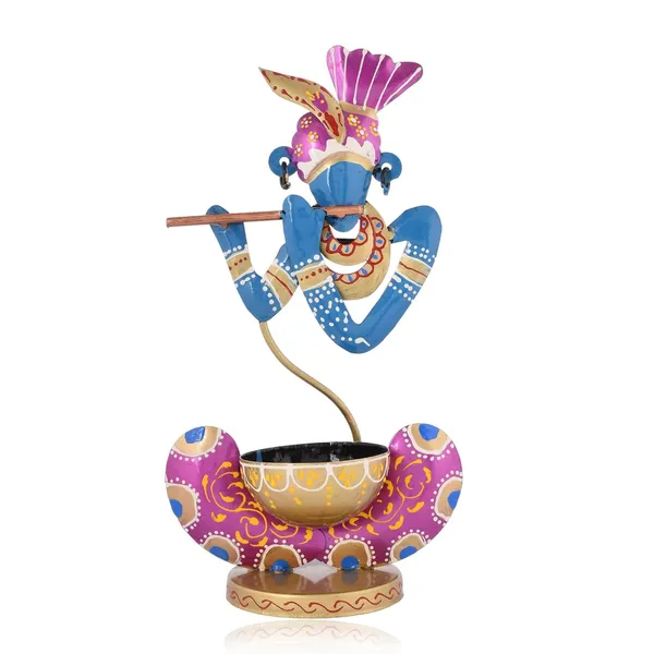 Blue_Metal_Murli_Krishna_T_Lite_Hand_Painted_For_Table_Top_Decor_Decorative_Showpiece_For_Home_Decoration