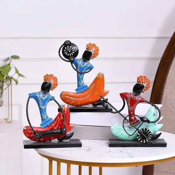 Black_Metal_Nagpuri_Musician_For_Table_Top_Decor_Decorative_Showpiece_For_Home|Office|Gift_Item