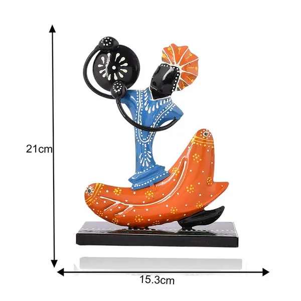 Black_Metal_Nagpuri_Musician_For_Table_Top_Decor_Decorative_Showpiece_For_Home|Office|Gift_Item